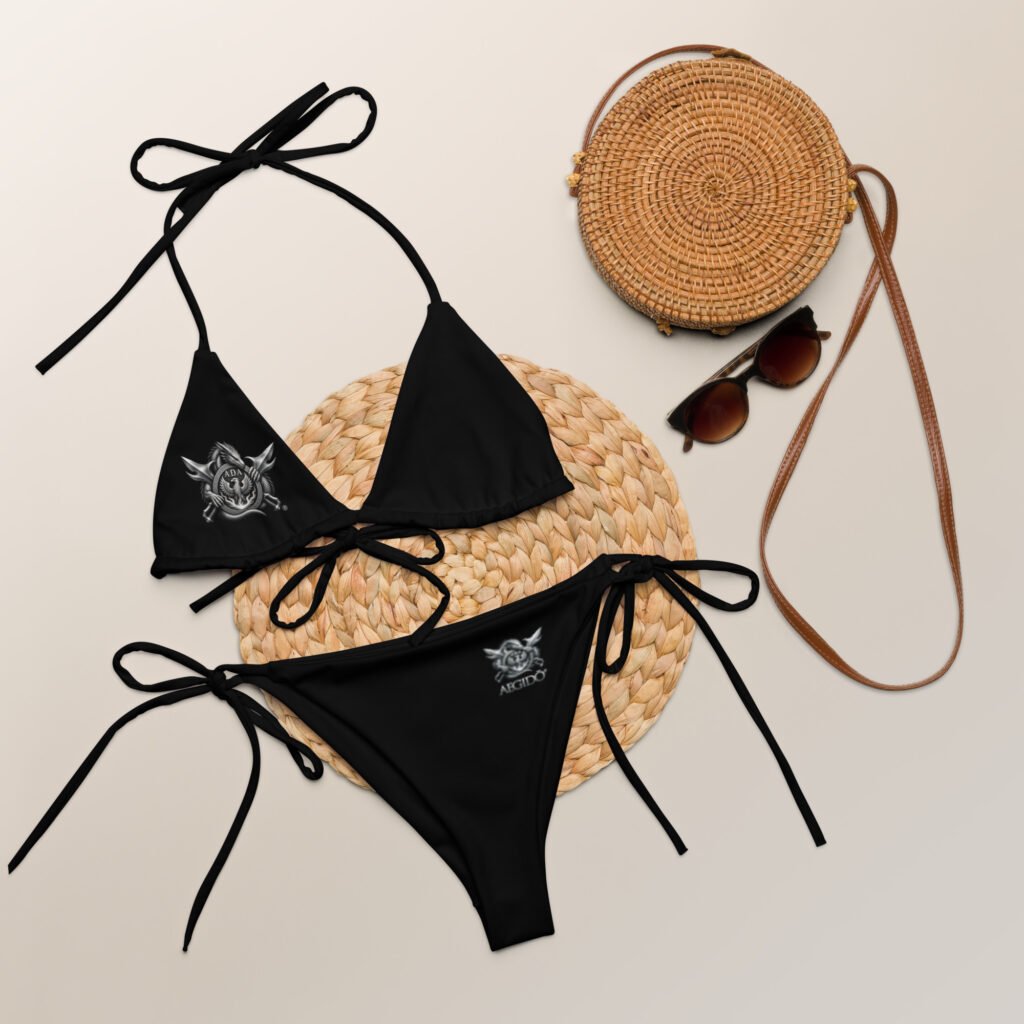 AEGIDŌ Print String Bikini